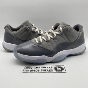 Size 11.5 - Jordan 11 Retro Low Cool Grey 2018 (528895-003)